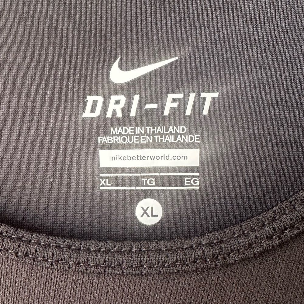 Nike Black Dri-fit Tank Top Size XL - Picture 5 of 7
